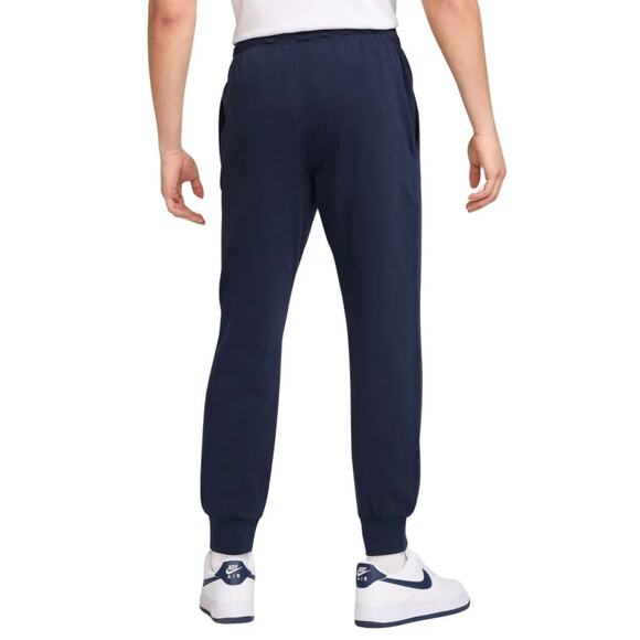 Nike Sportswear Club Mens L Knit Tapered Joggers Obsidian White FQ4330 451 NEW - Picture 2 of 5